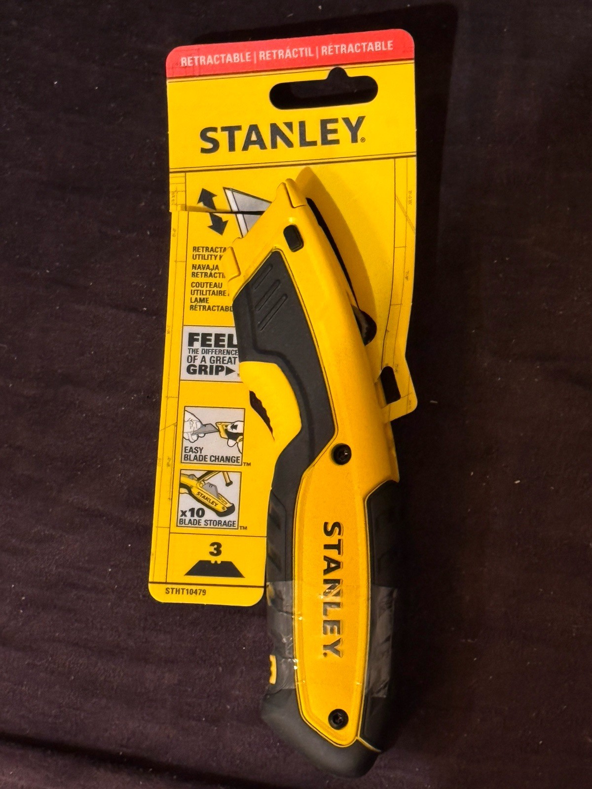 Two (2) Stanley Retractable Utility Knife