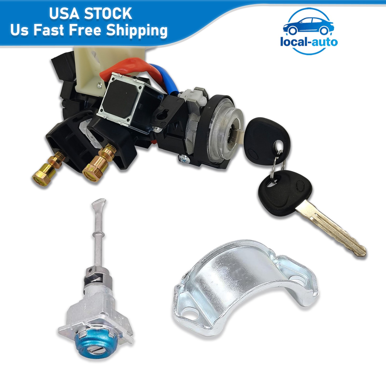 For 2017-2020 Hyundai Elantra Ignition Switch Assembly With Two Keys 81905-F2230