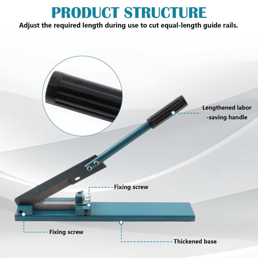 Wire Duct Cutter Manual PVC Trunking Cutter Tool 45°/ 90°Angle Cutting Machine