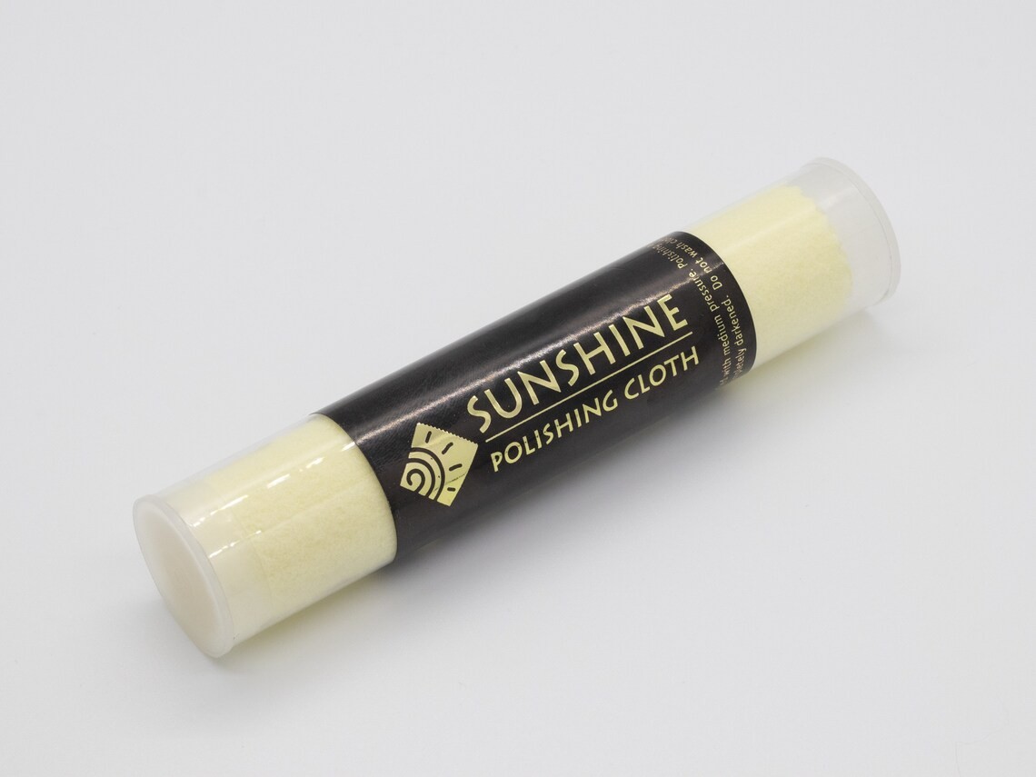 Large Sunshine Yellow Cleaning Cloth for Metal 4 7/8 in. x 7 1/2 in.