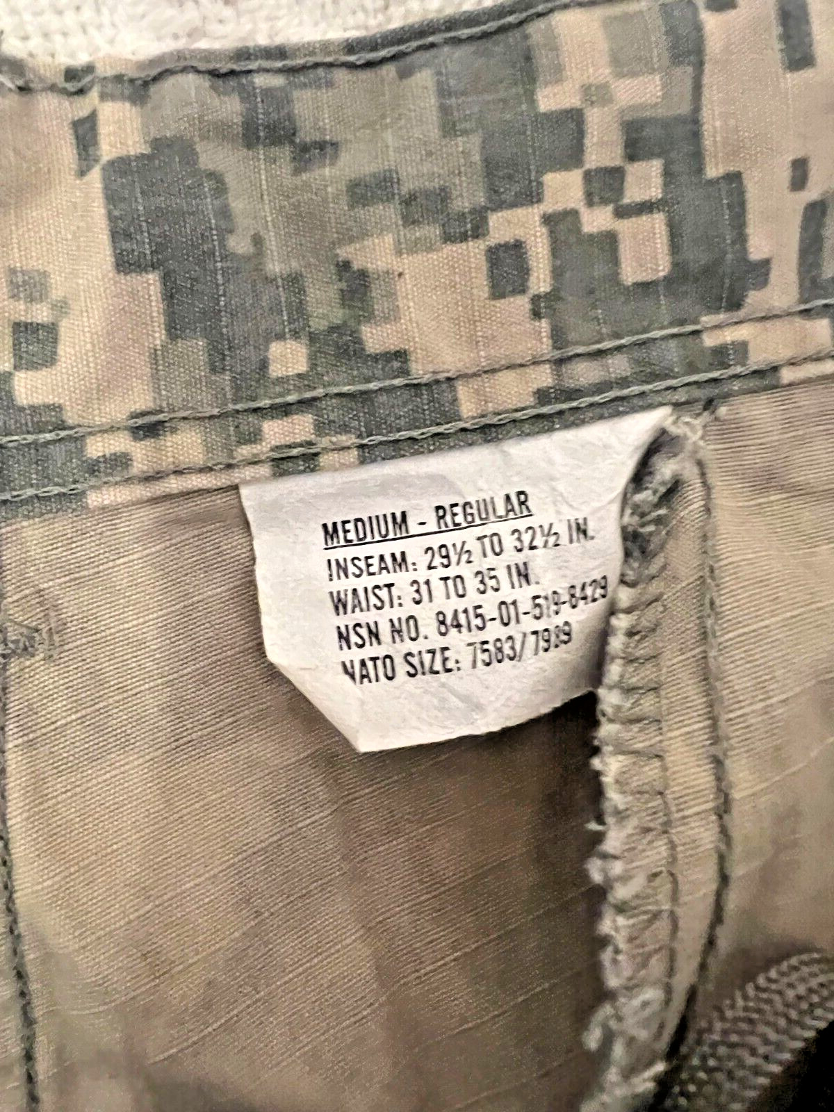 Primo US ARMY ACU UCP Digital Camo Uniform Set (Jacket and Pants) Medium Reg