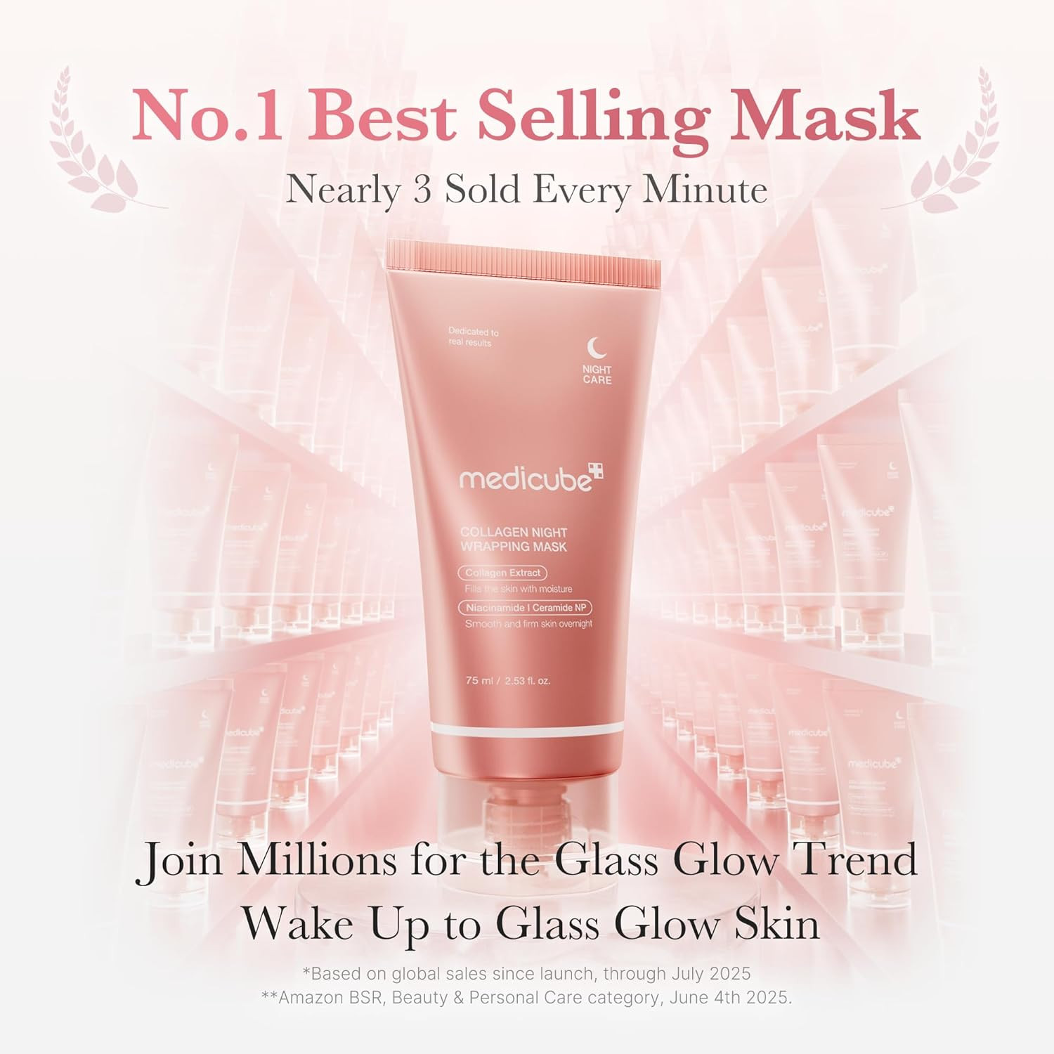 Wrapping Mask Collagen Overnight Peel off Facial Mask | Elasticity & Hydration C