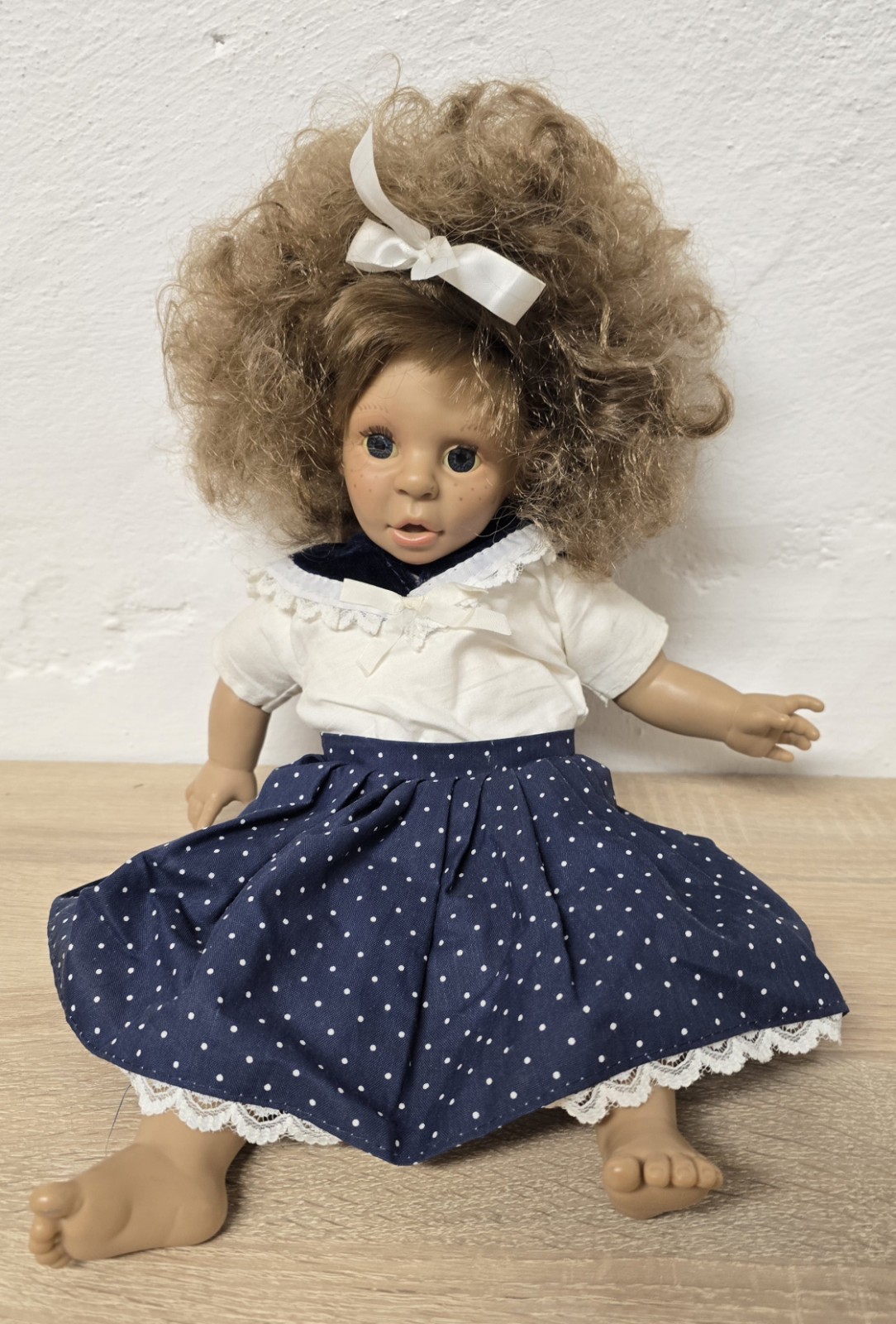 Artist doll vinyl doll 38 cm Spain collector rarity Vintage
