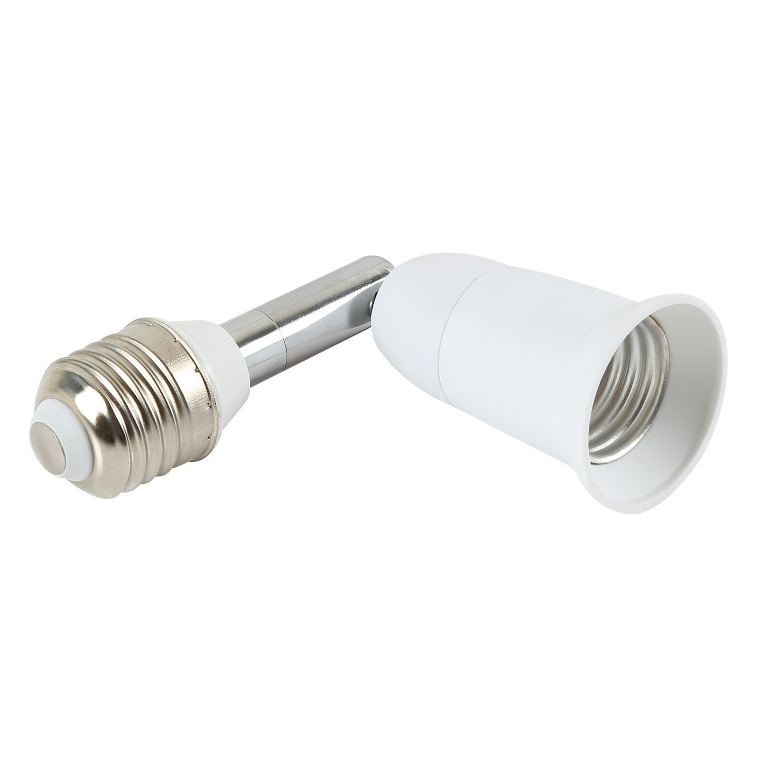 Light Socket Extender 90 Degree Adjustable E26 E27 Bulb Adapter Converter