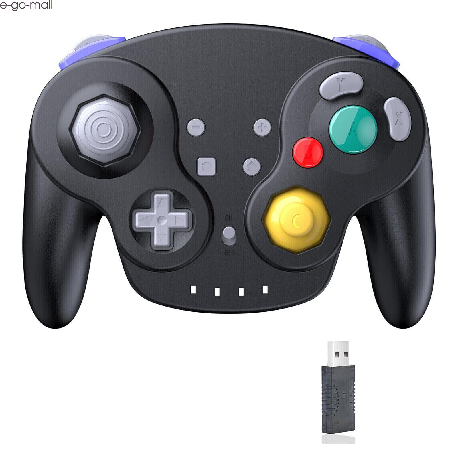 Wireless Gamecube Controller USB Receiver for Switch PC/ NGC Adapter for Wiii GC