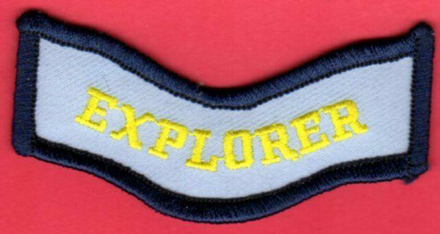 Police Explorer Ribbon Patch