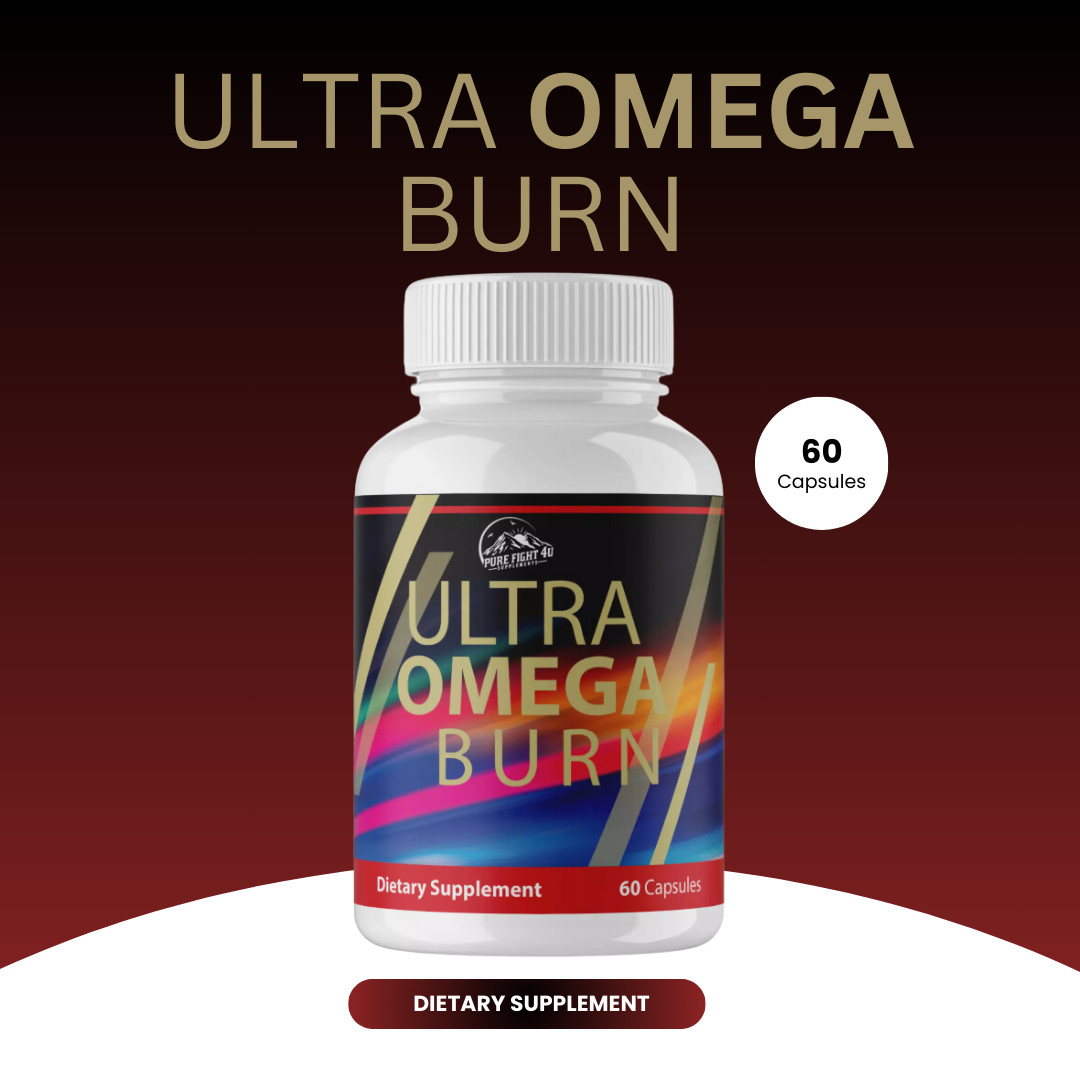 Ultra Omega Burn Dietary Supplement - 2 Bottles 120 Capsules