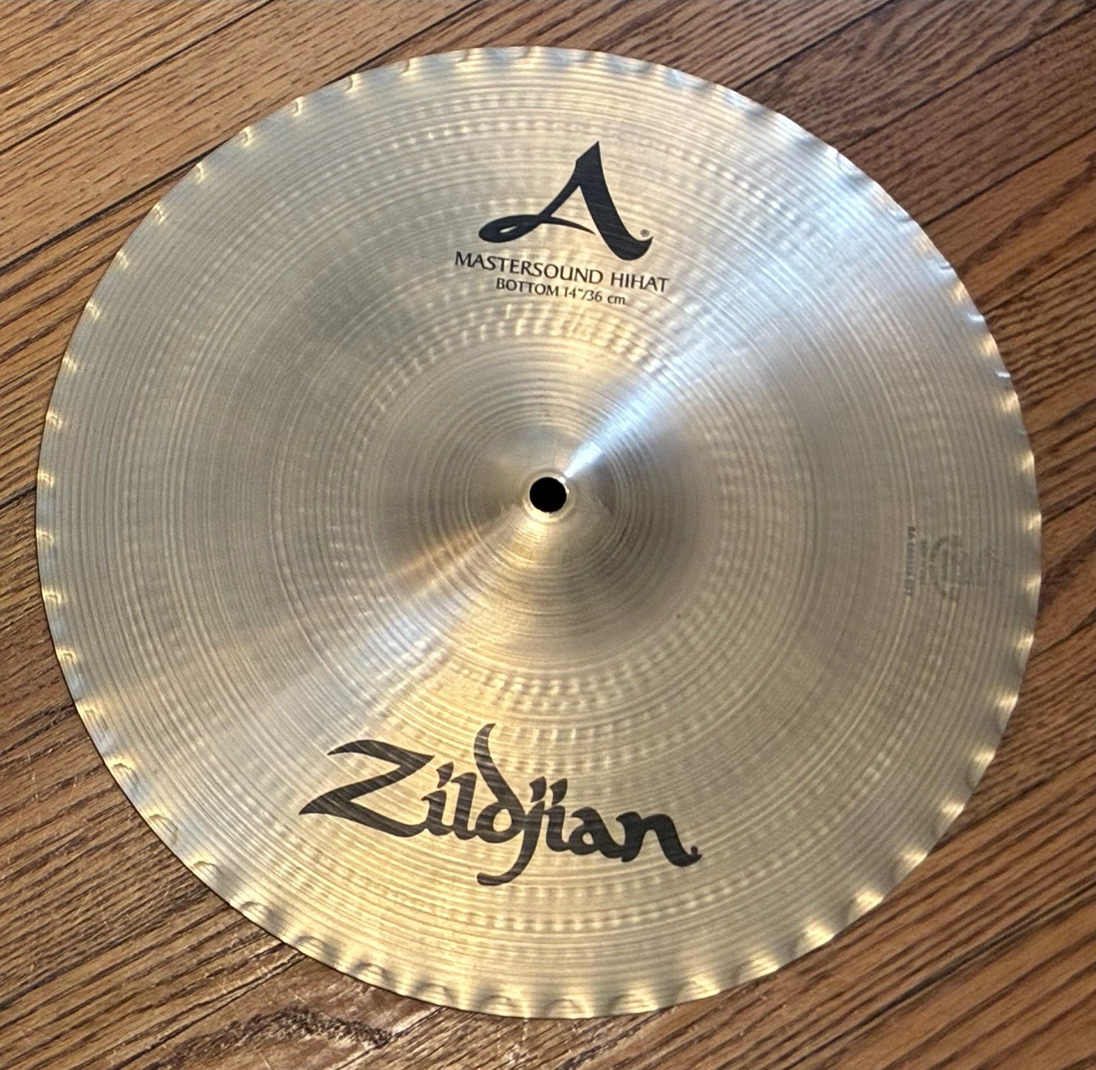 Zildjian Mastersound 14in Hi-Hat Cymbals Pair Top & Bottom