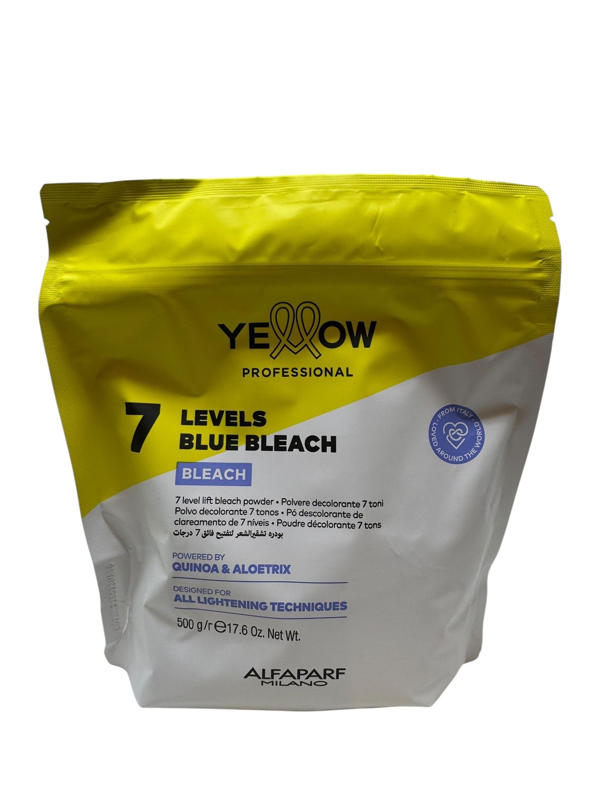 ALFAPARF YELLOW PROFESSIONAL Bleach 7 Levels Of Lift 500 g / 17.6 fl. Oz