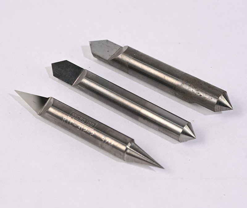 3 pcs - Micro 100 RNC-312-2 Engraving Tool - Carbide - New