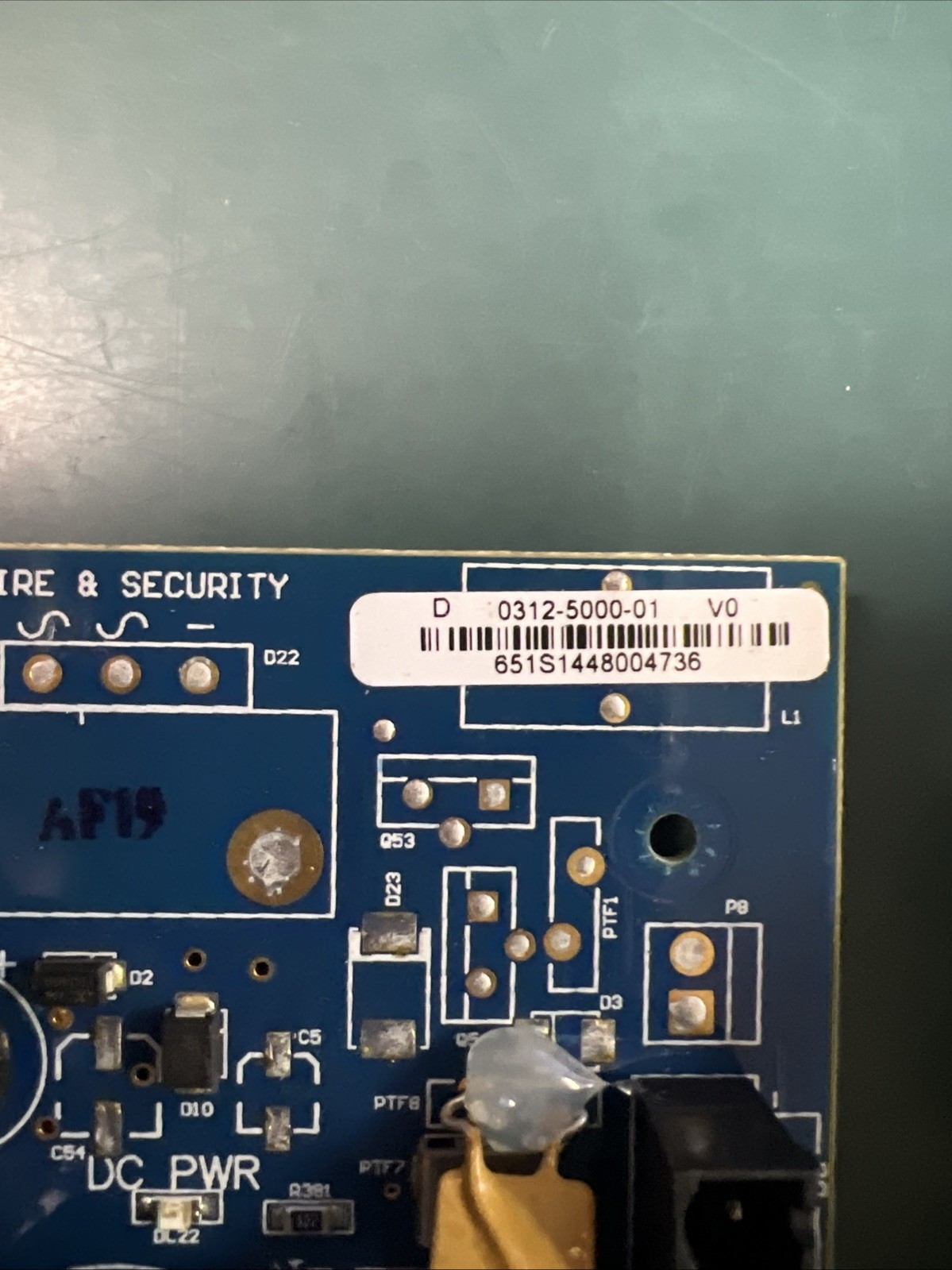 Software House Tyco 0312-5000-01 with 4GB compact flash