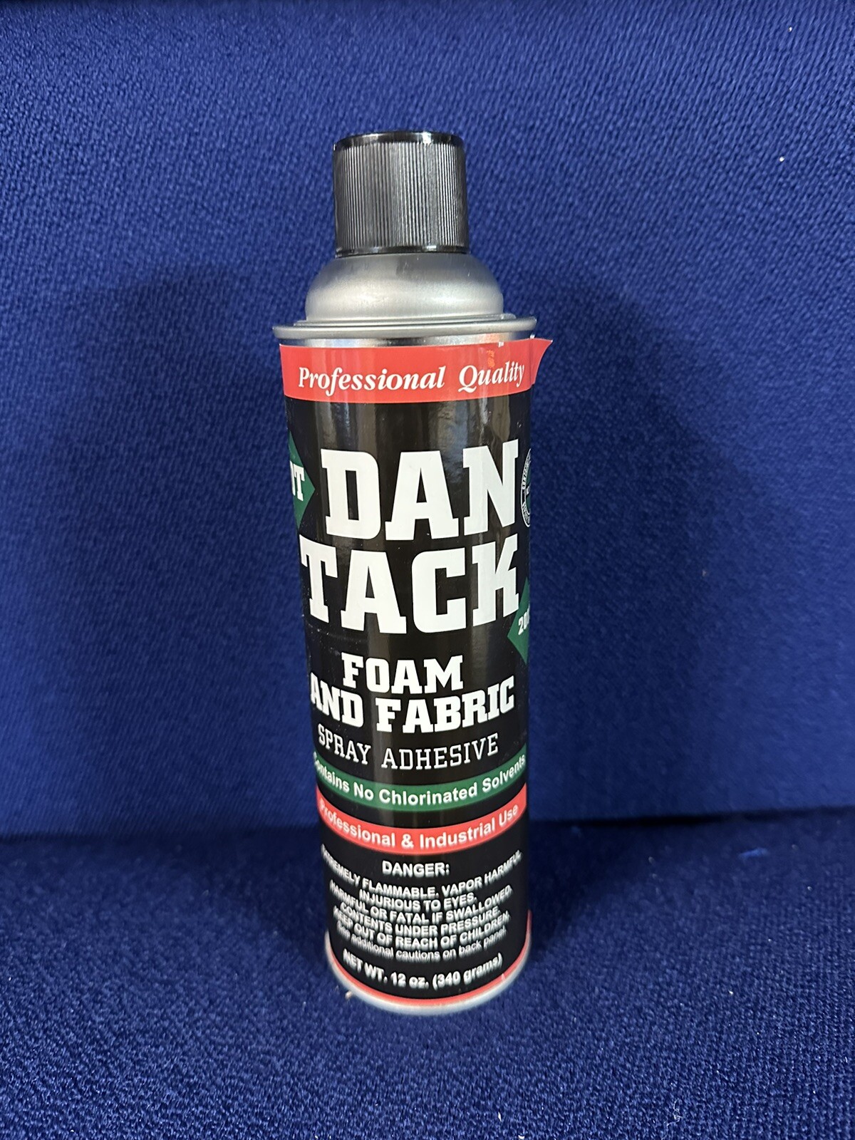 DAN TACK                                          foam and fabric spray adhesive