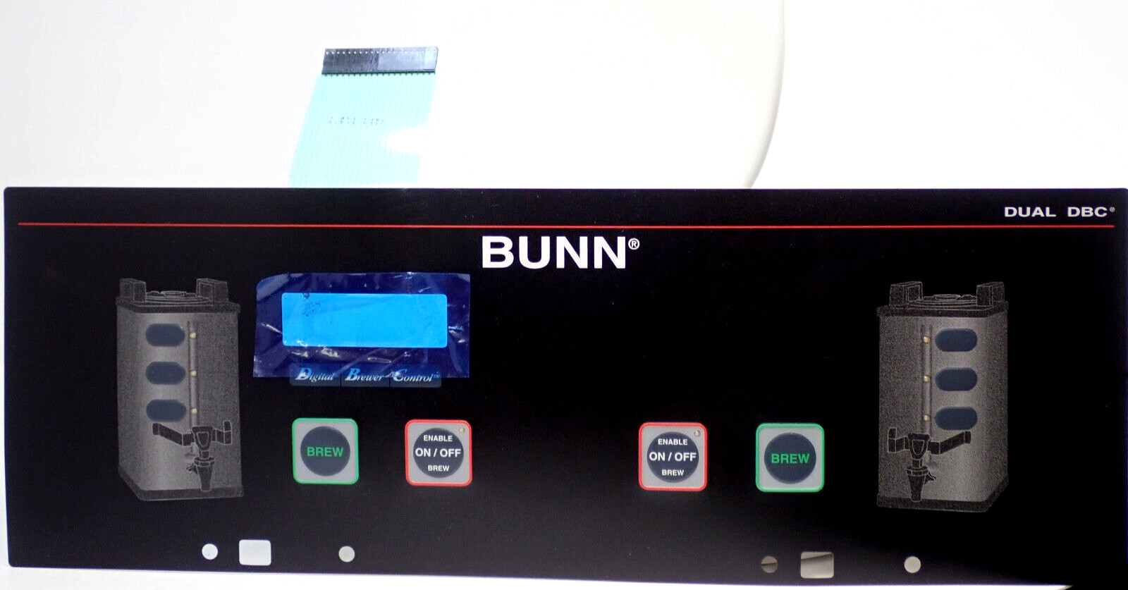 Bunn 29974.0002 Membrane Switch for Dual SH Coffee Brewers BU29974.0002