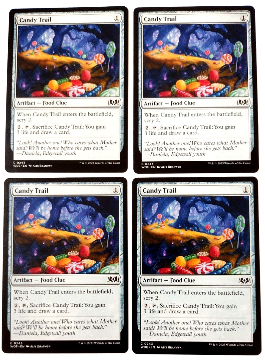 4x Candy Trail - Wilds of Eldraine (WOE) - EN - C 0243