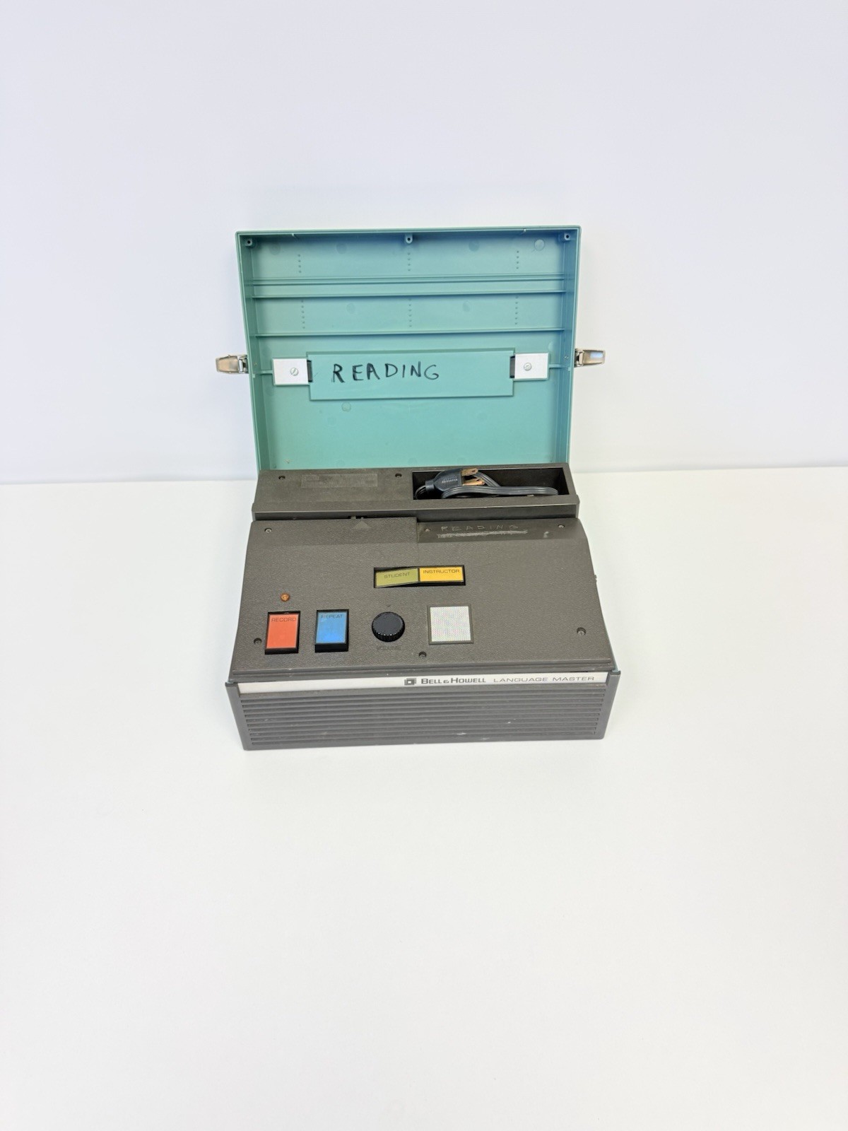 Vintage Bell & Howell 1757B Language Master Dual Speed Tested