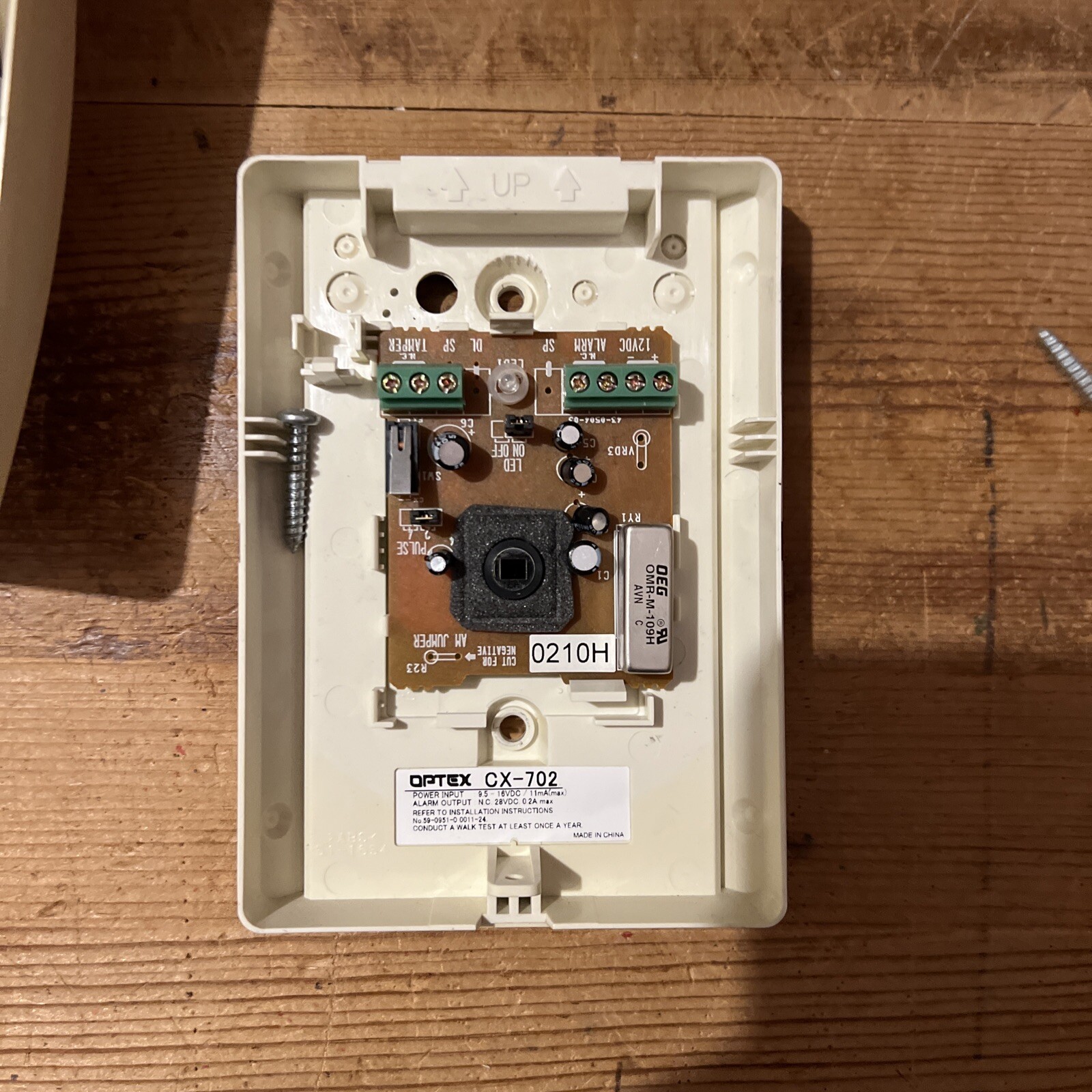 Optex Long Range Motion Detector CX-702 Tested & Working