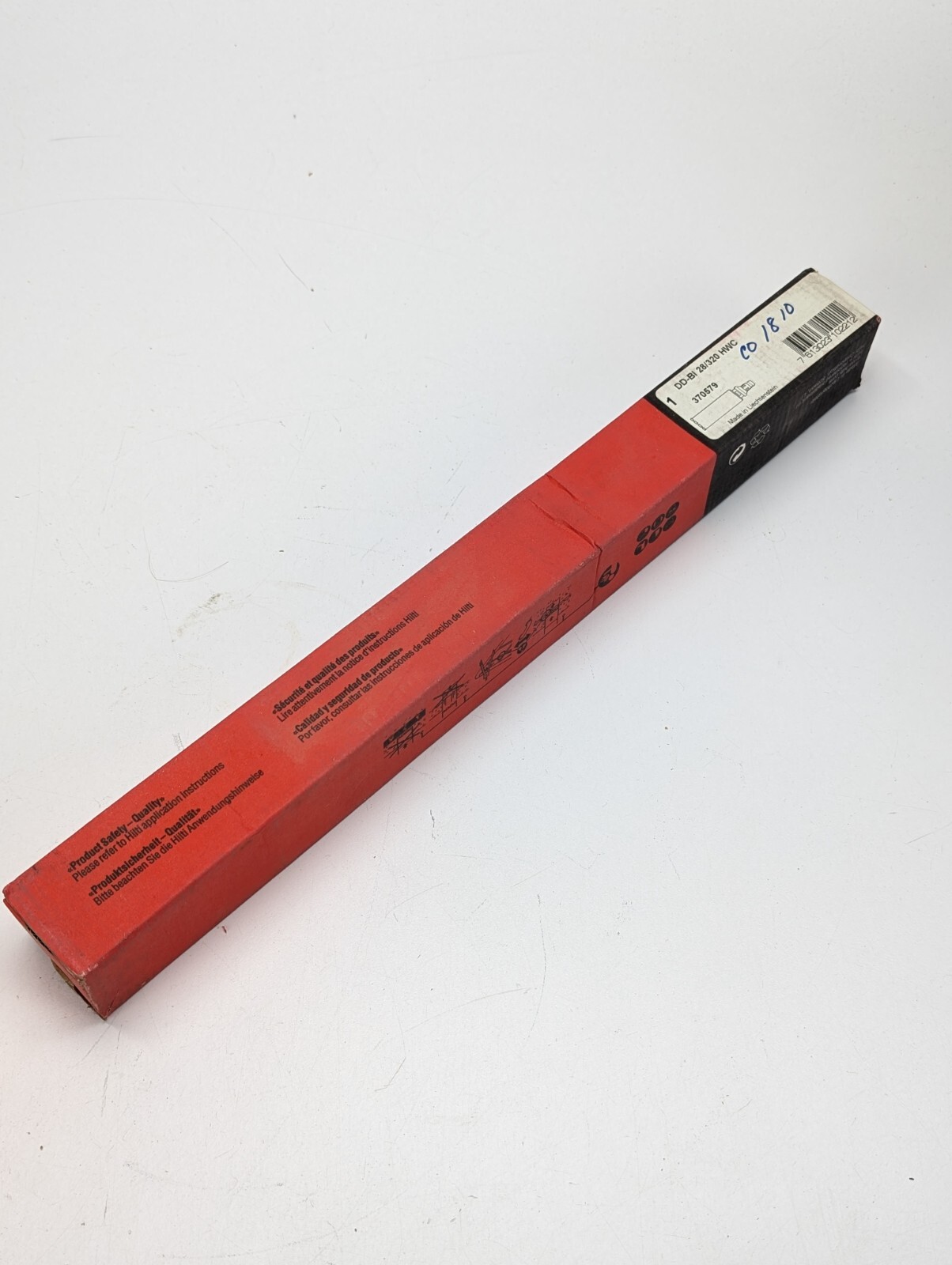 Hilti DD-B Diamond Core Bit DD-BI 28/320 HWC 370579 *UNUSED*