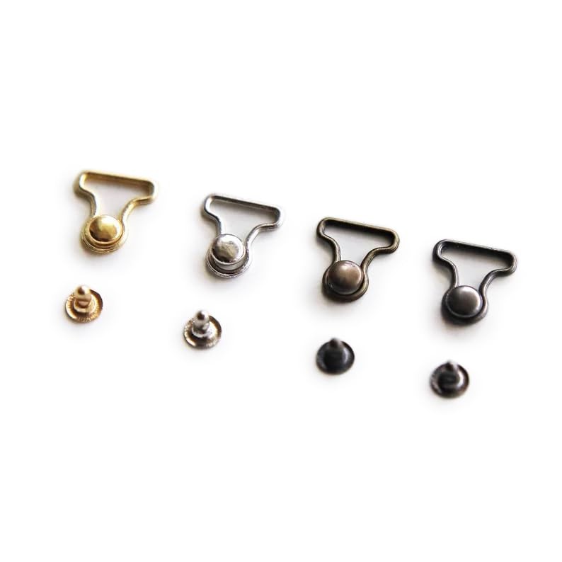 6mm/0.24'' Inner Diameter Super Tiny Overall Buckles and Studs Doll Mini Buck...