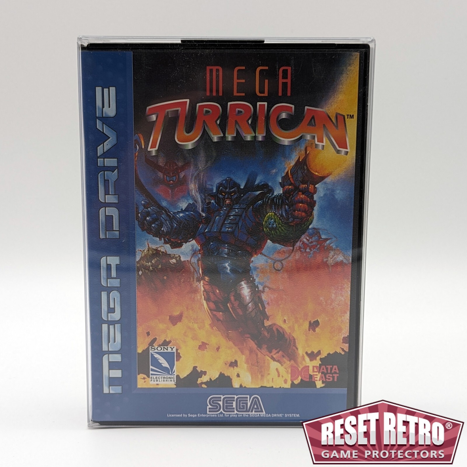 Protective case suitable for Sega Mega Drive / Sega Master System original packaging protector box