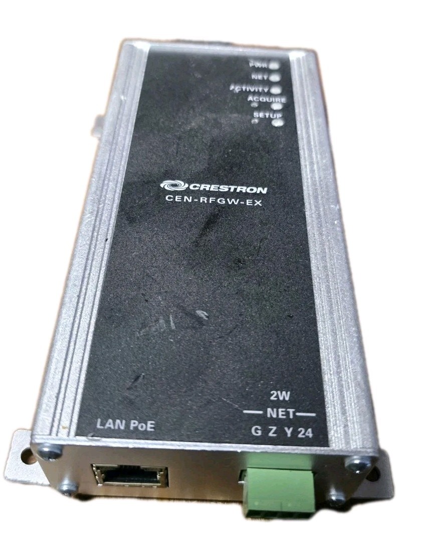 Crestron CEN-RFGW-EX infiNET EX Wireless Gateway ZigBee Smart Home - Tested