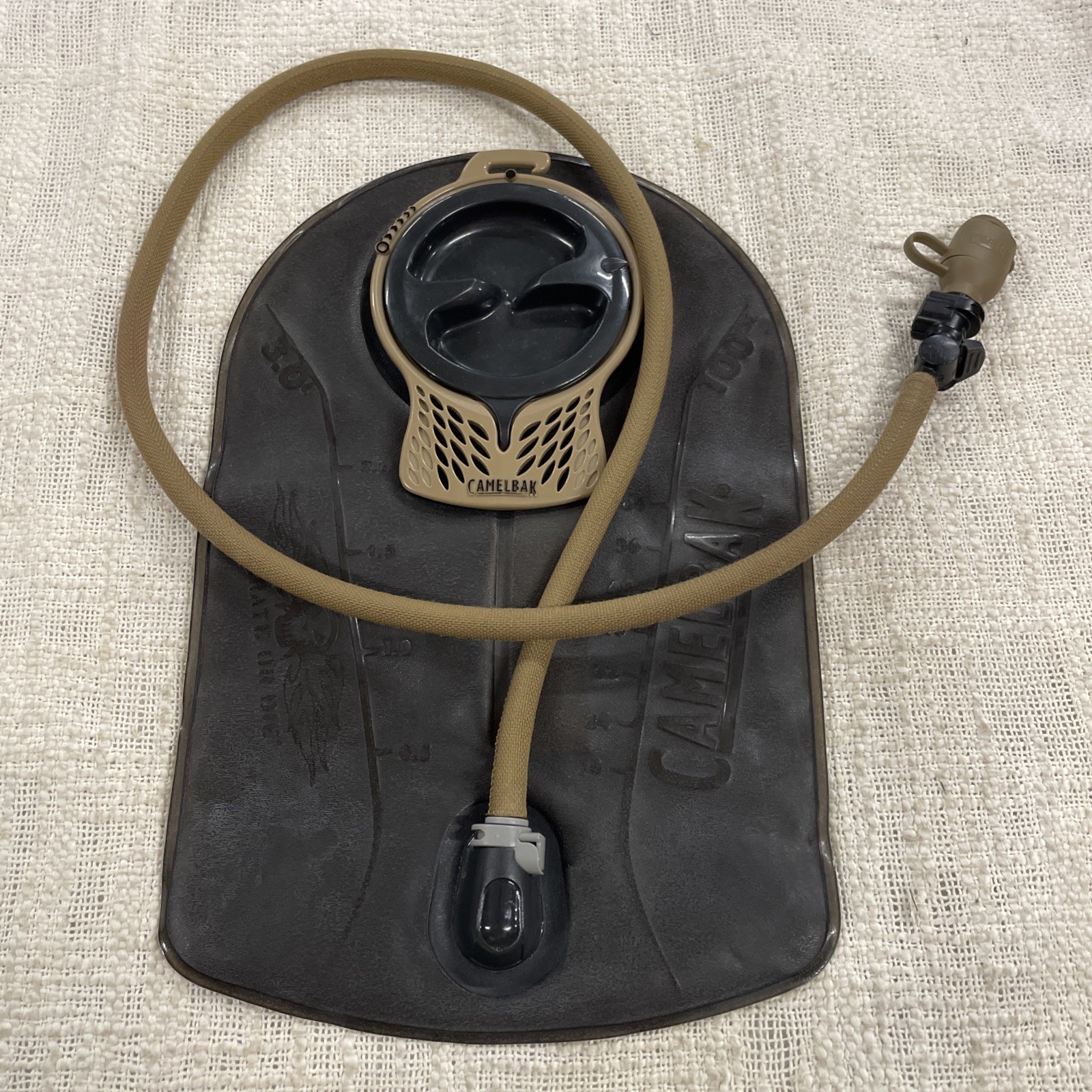 USMC Coyote FILBE Hydration 3L Camelbak Bladder & Hose