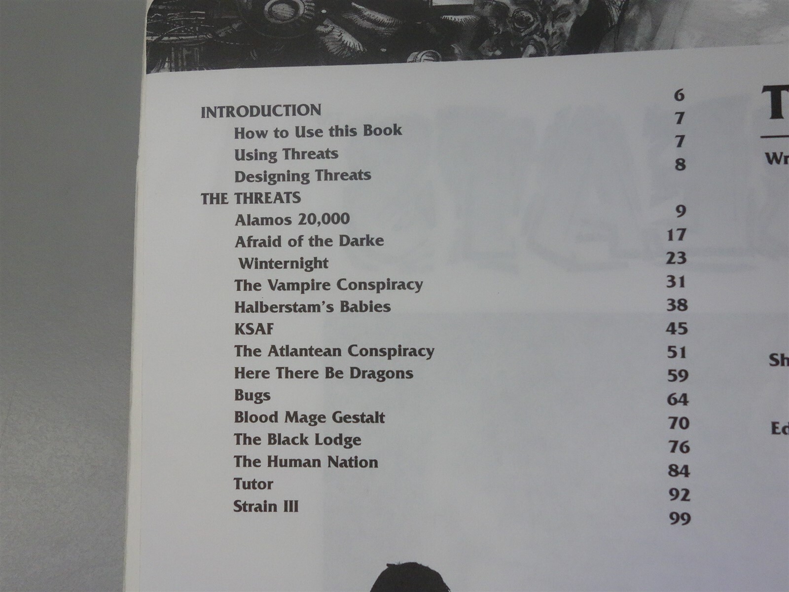 Shadowrun: Threats (FASA)