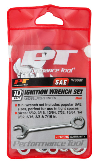 Performance Tool W30681 & W30682 Master Ignition Wrench Set 20pc