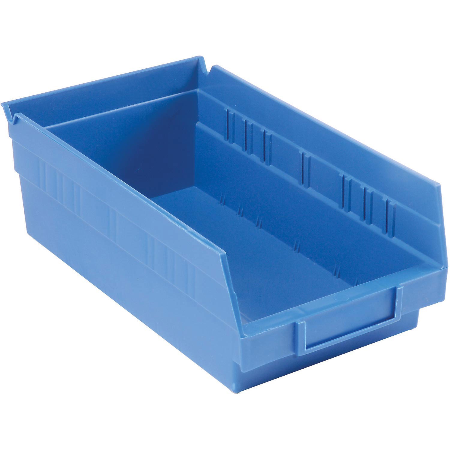 Global Industrial Nestable Shelf Storage Bin Plastic 6-5/8"W x 11-5/8" D x 4"H