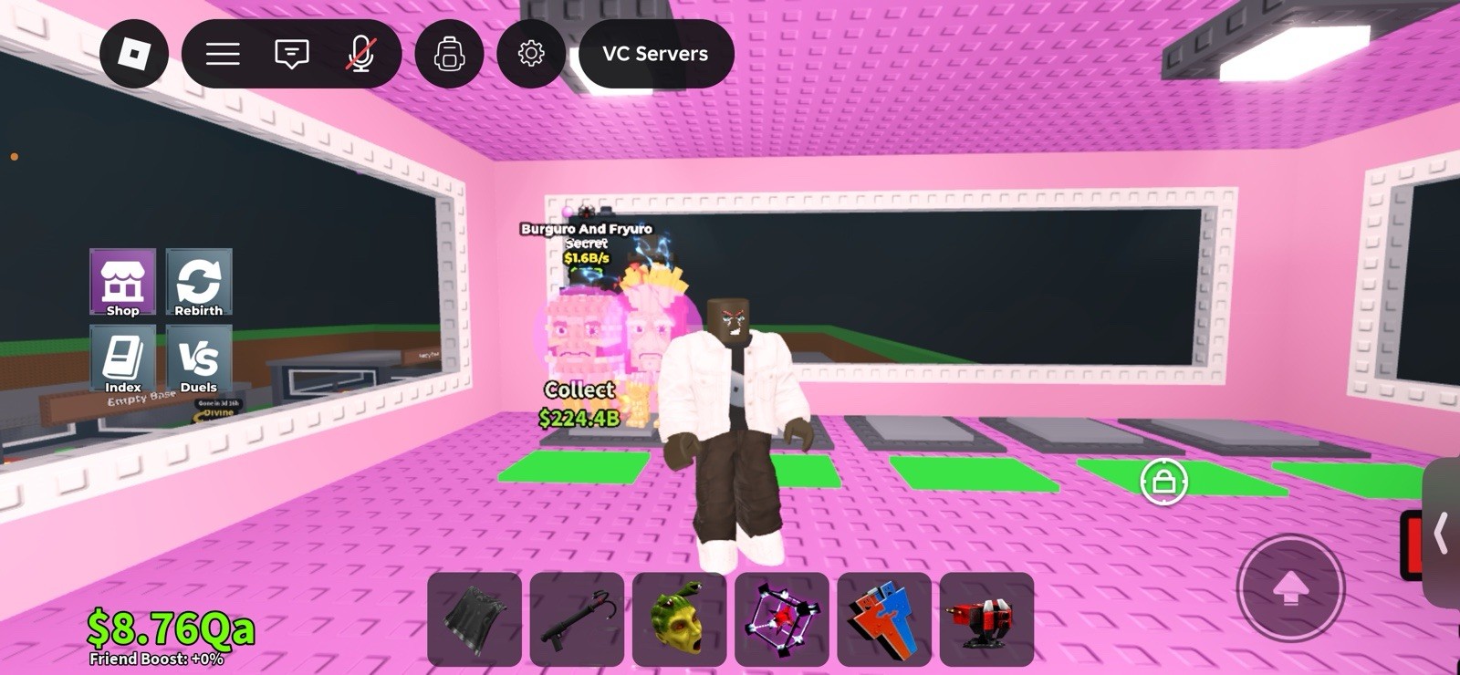Steal a Brainrot  Secret Burguro And Fryuro   Virtual Collectible In-Game Item
