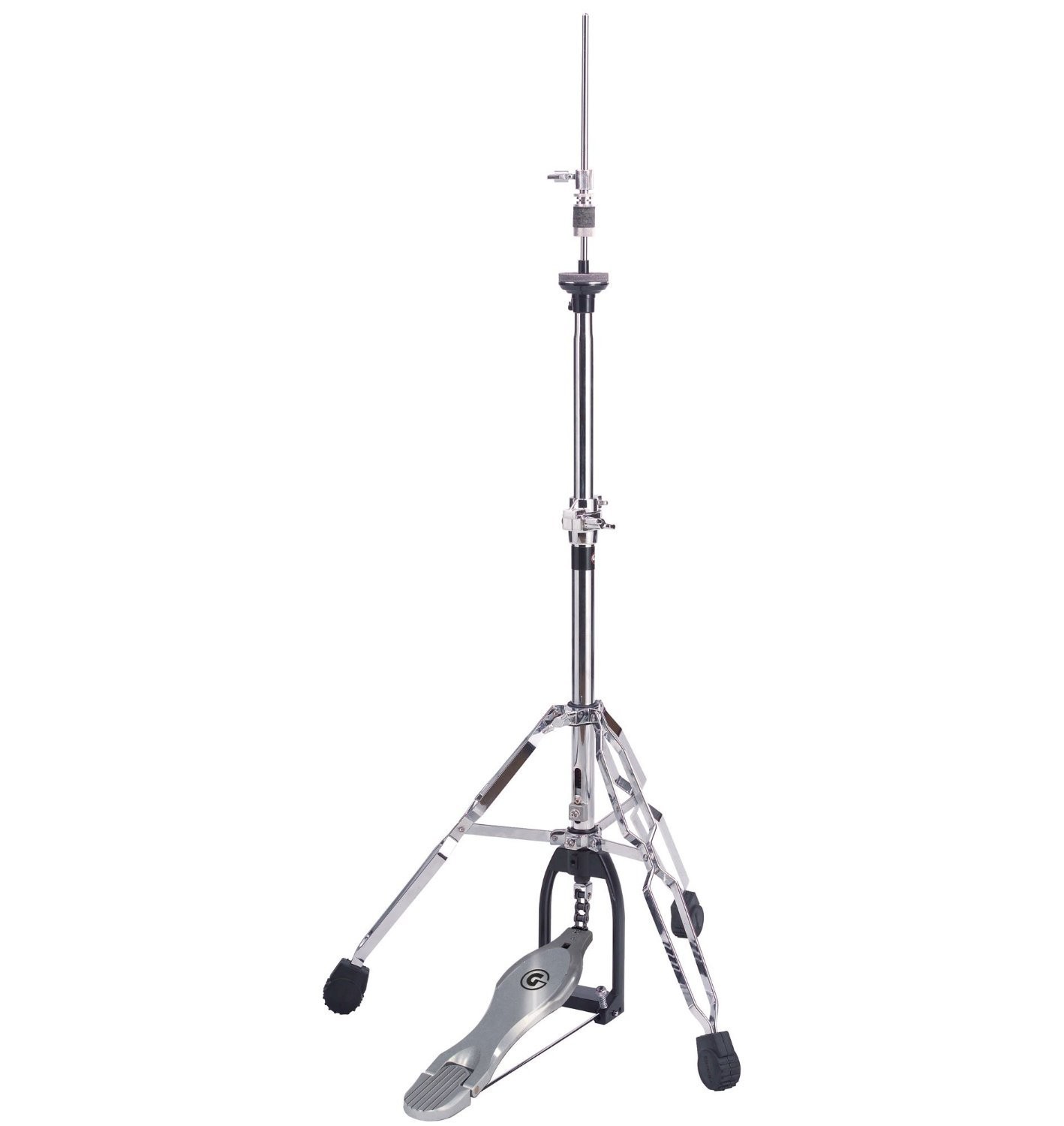 Medium Weight Double Braced Hi-Hat Stand, Percussion Chrome Drum Set Hardware, F