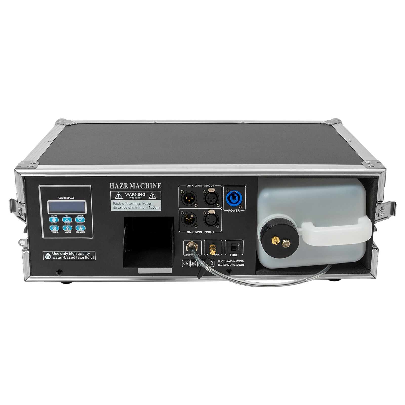 Stage Mist Haze Machine 3.5L with Flight Case Package Stage Effect Hazer 1500W