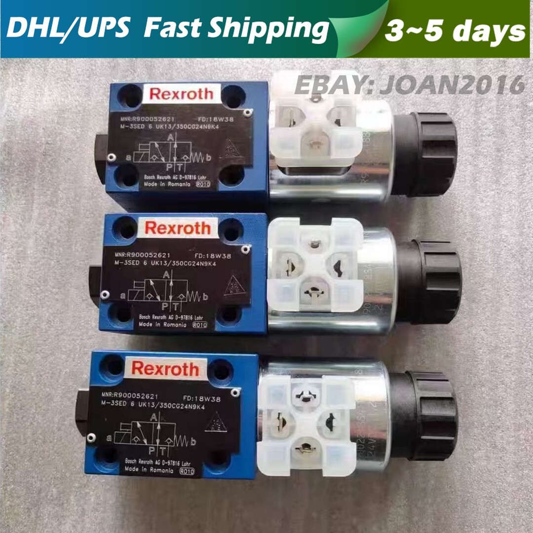 NEW REXROTH VALVE R900052621 M-3SED 6 UK13/350CG24N9K4 Direction Valve