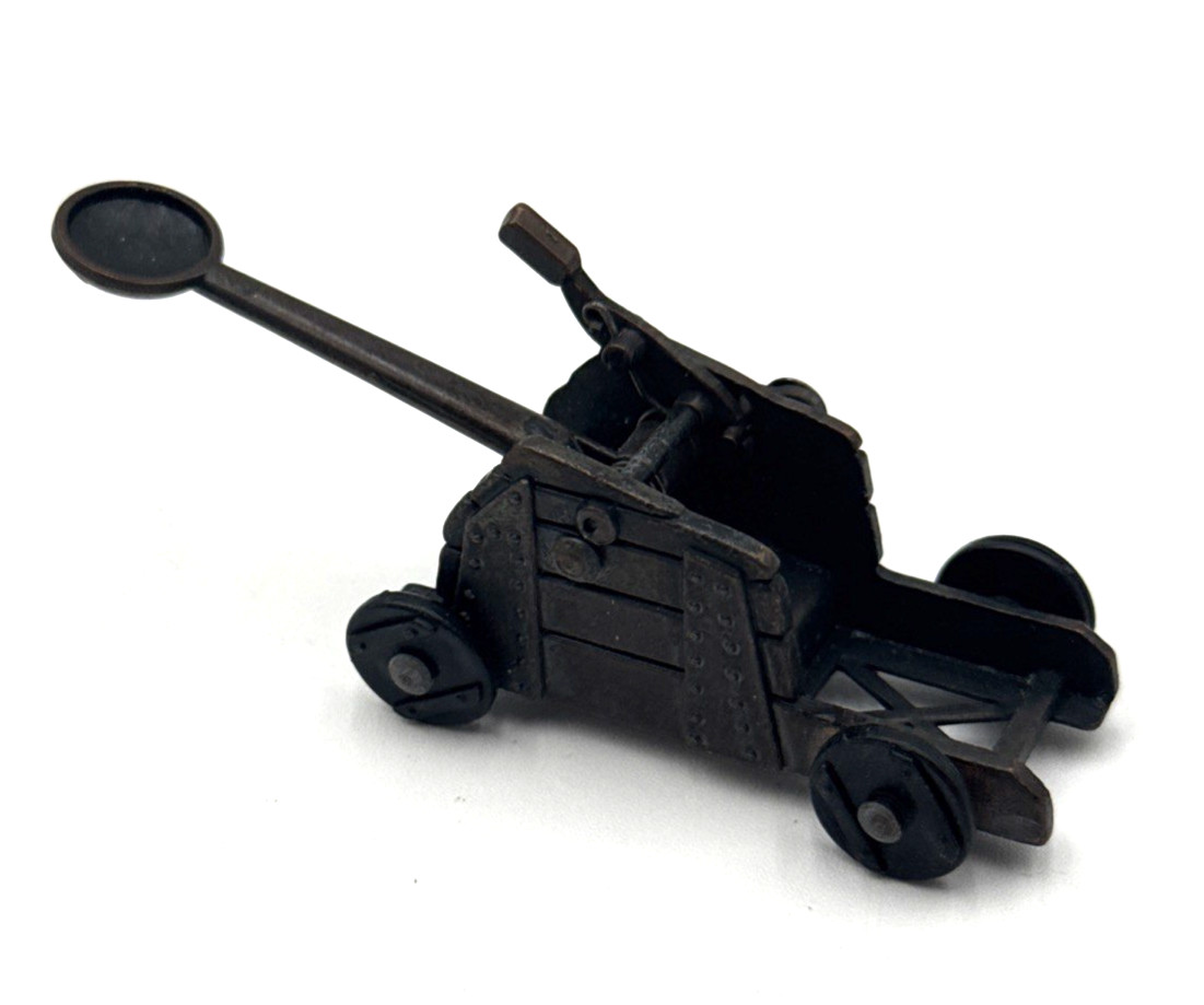 Catapult Die Cast Metal Collectible Pencil Sharpener