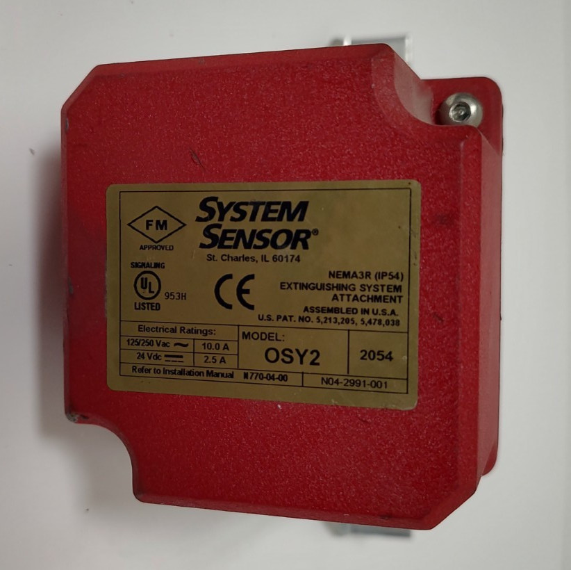 🔥System Sensor OSY2 Supervisory Switch
