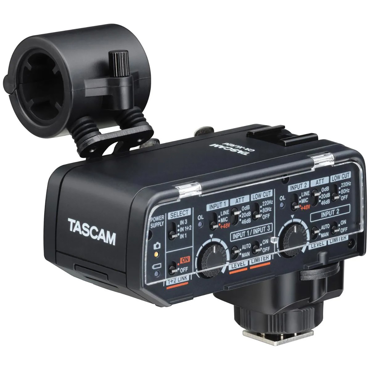 Tascam CA-XLR2d-F XLR Microphone Adapter Kit for Fujifilm Cameras