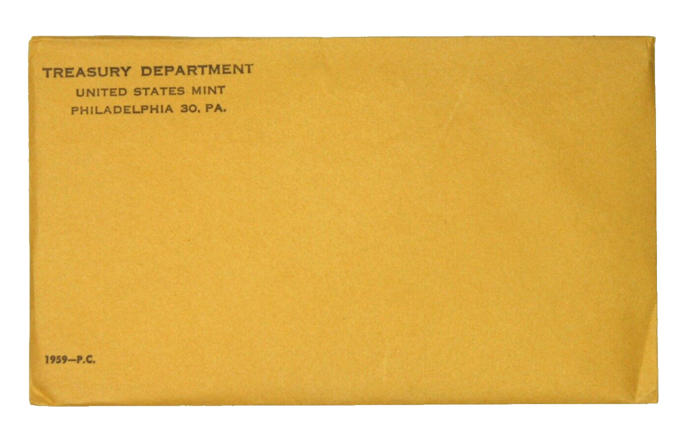 1959 United States Proof Set – Still Sealed in Original U.S. Mint Envelope