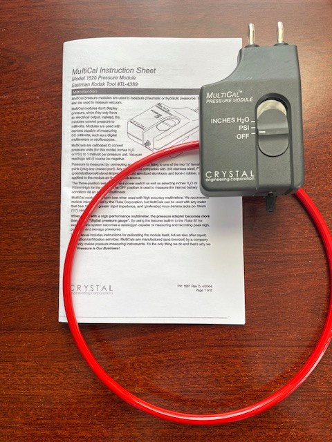 Pressure Transducer Module for FLUKE 0-30 PSI by Crystal