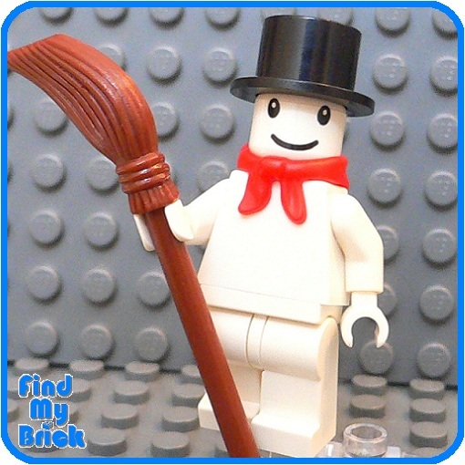 RX12 Christmas Snowman Minifigure NEW