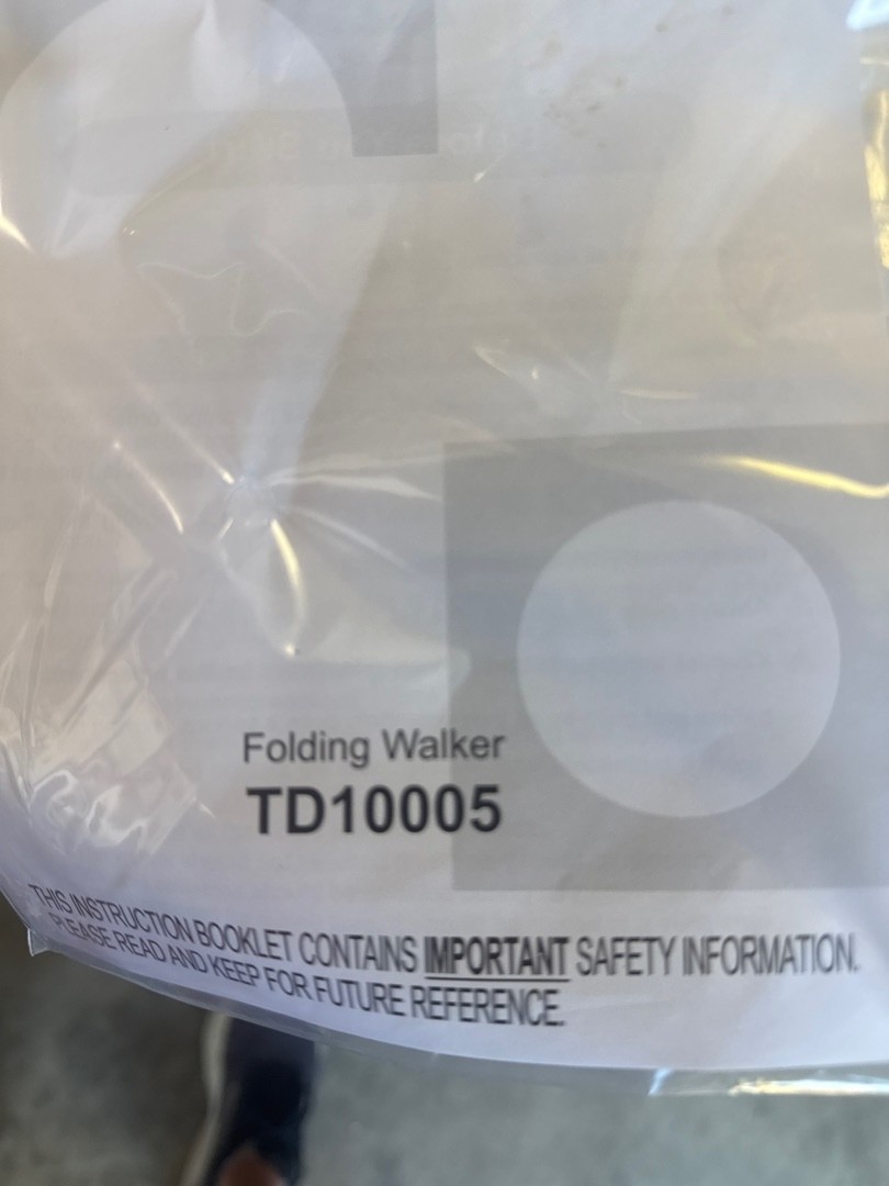 Folding Walker TD10005SL