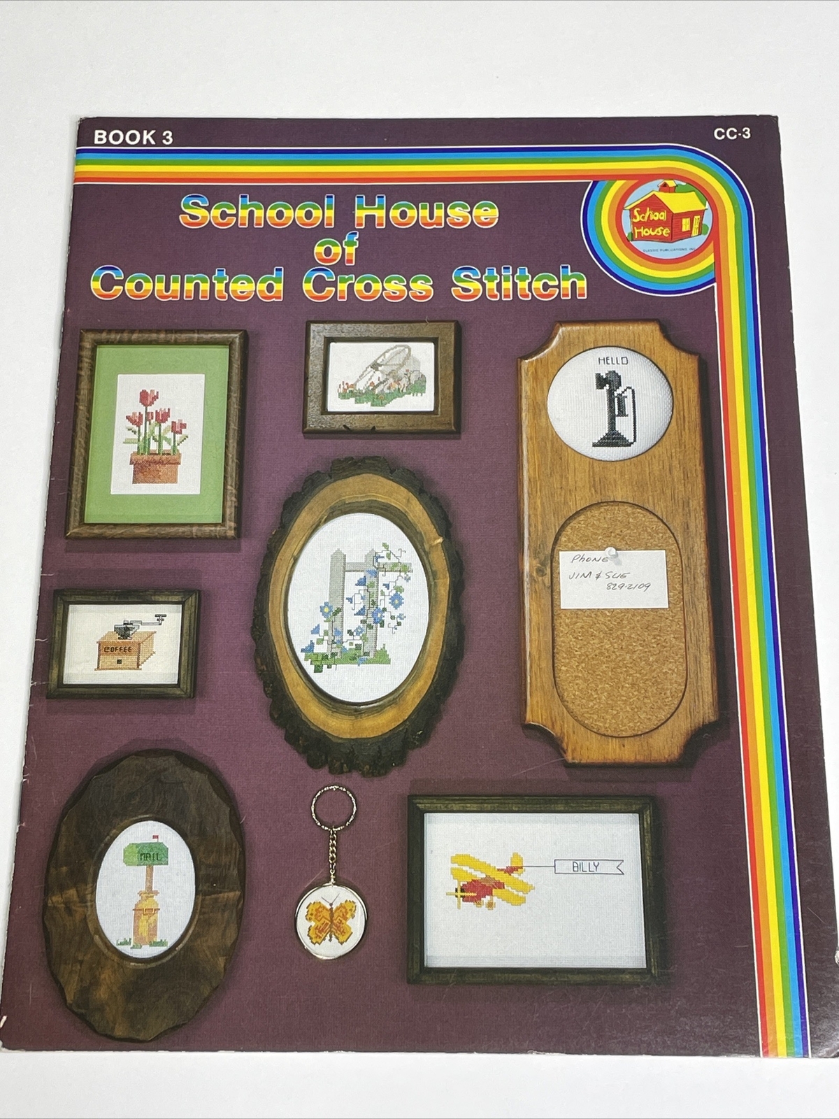 School House of Counted Cross Stitch Patterns Book 3
