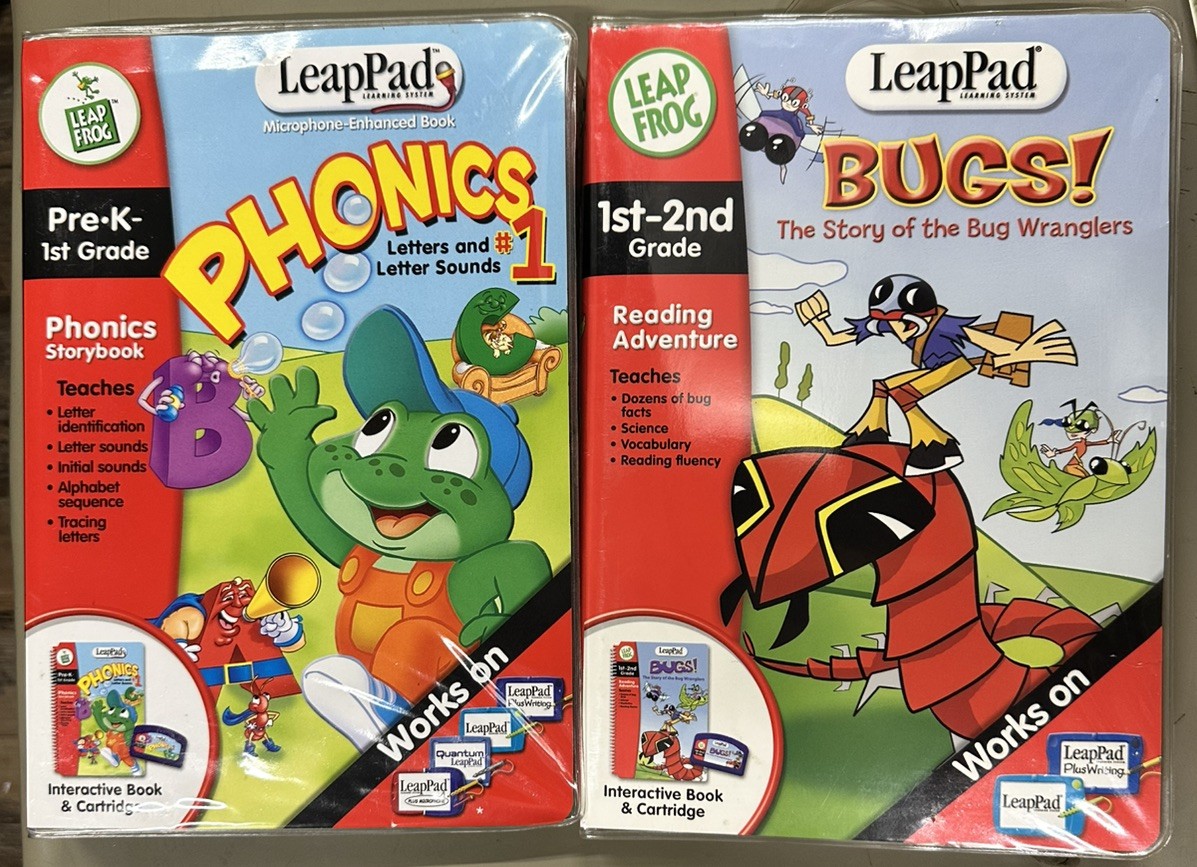 Leap Frog LeapPad Learning System Pre K - 2 Storybook Reading Adventure