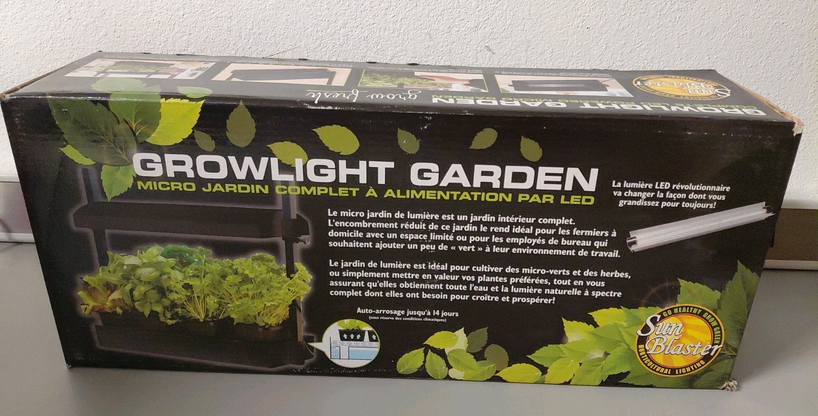 Sun Blaster Growlight Garden LED Micro Garden