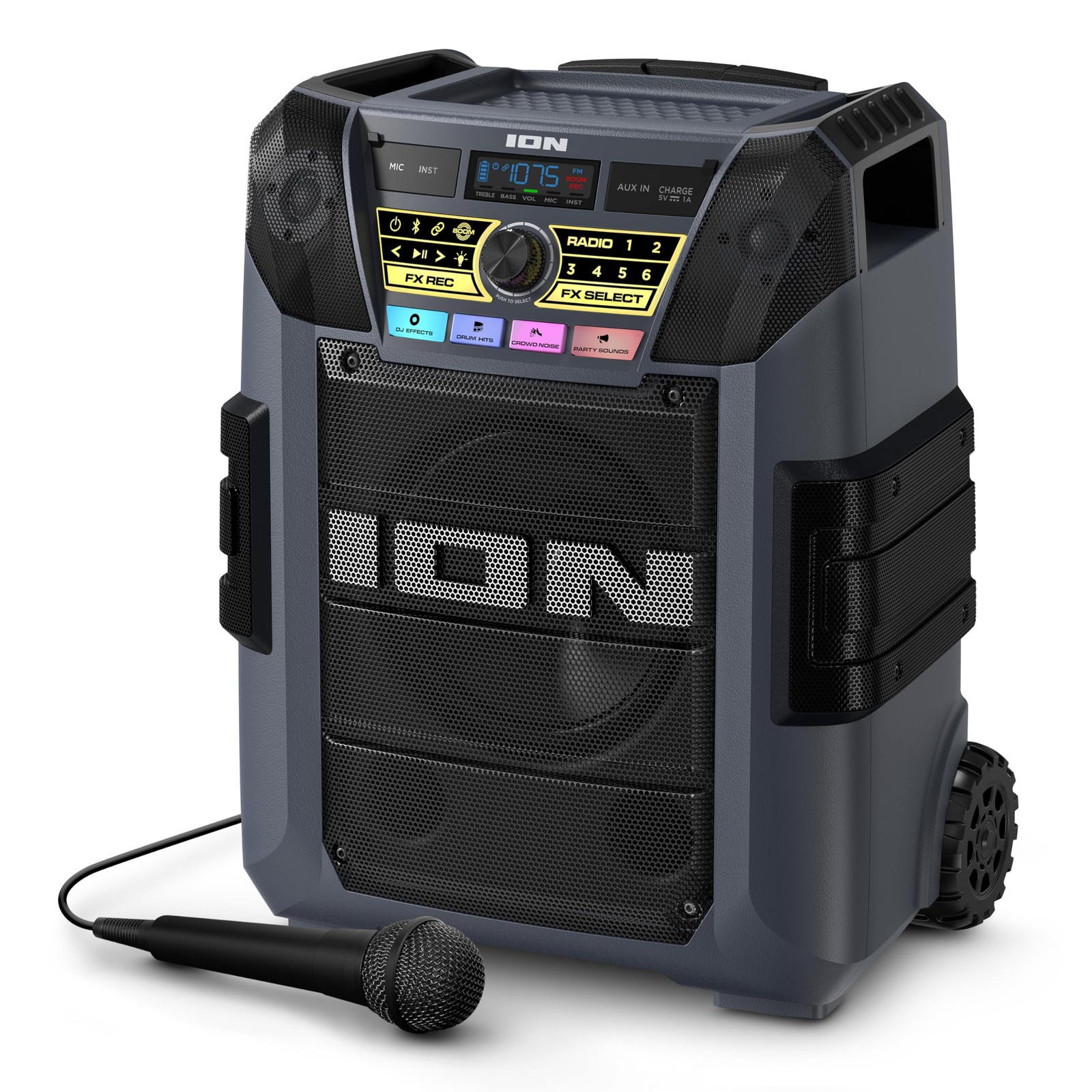 ION Block Rocker XL - Portable Bluetooth Outdoor Party S