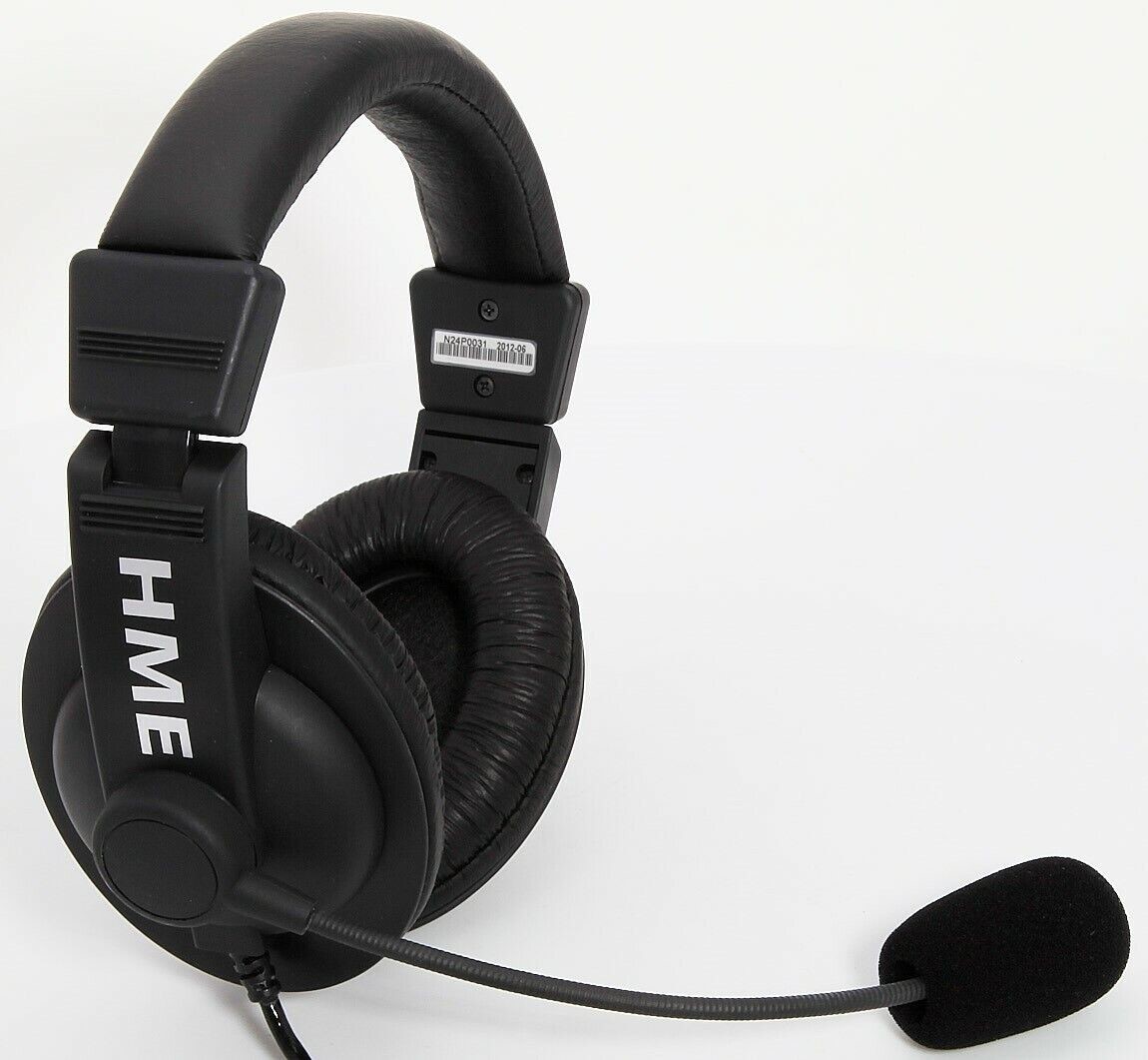 NEW Clear-Com HS15D Dual Muff Headset For BASE HME DX200 DX210 DX410 MB300 BP210