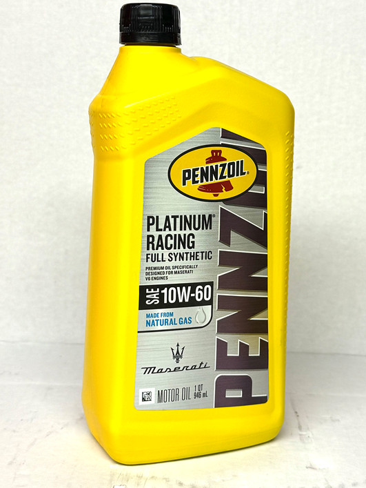 Pennzoil Platinum Racing Full Synthetic Motor Oil 10W-60 1QT PN 550049298 SEALED