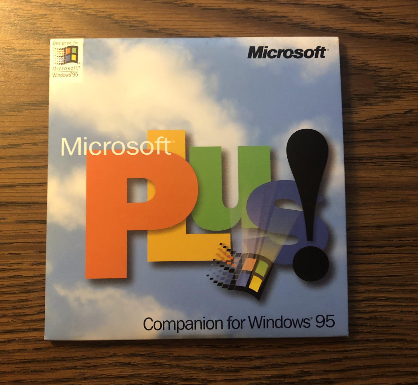 Vintage Microsoft Plus ! Companion For Windows 95 with CD Key