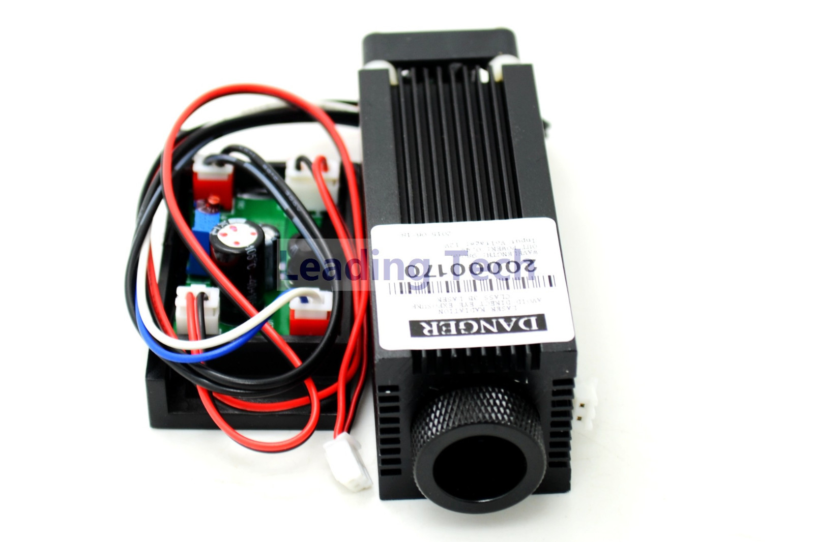 808nm 500mw Dot IR Diode Laser Module 12V 0.5w Focusable with Driver Out New
