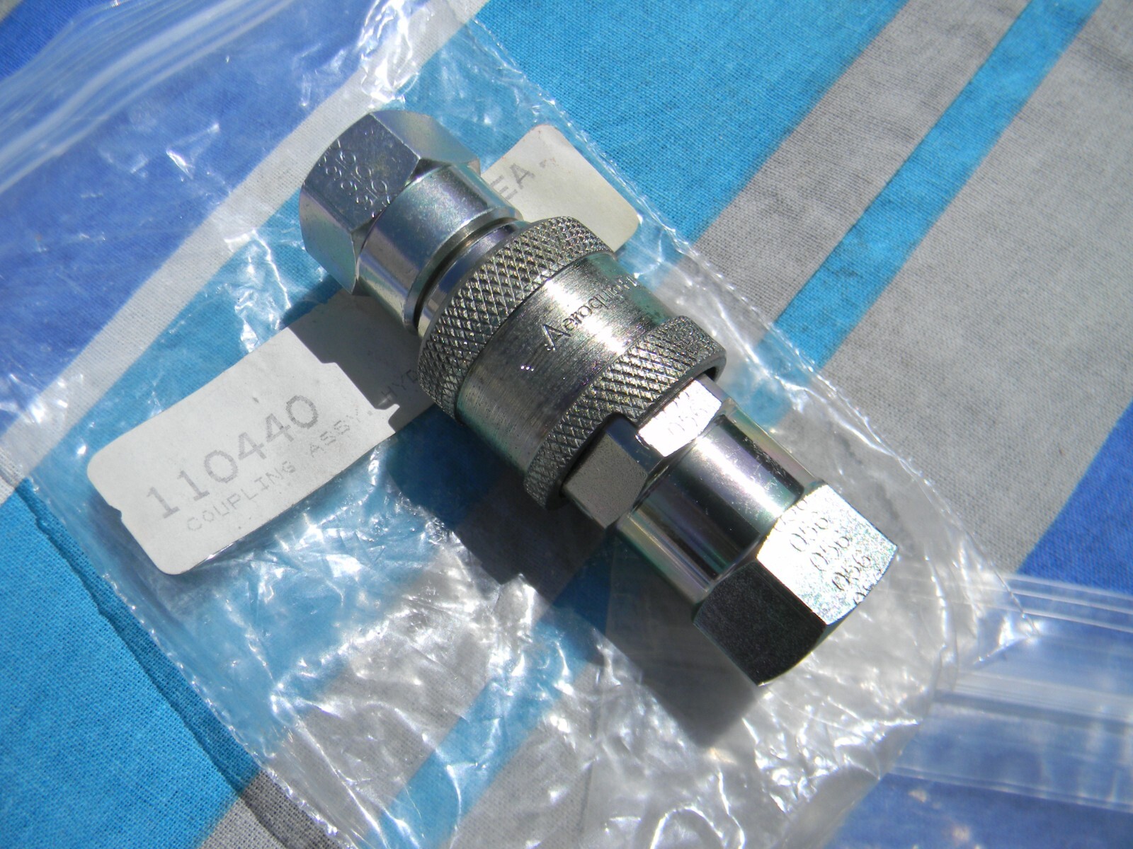 HUCK, Hydraulic Coupler/Coupling Assembly, #110440, NOS