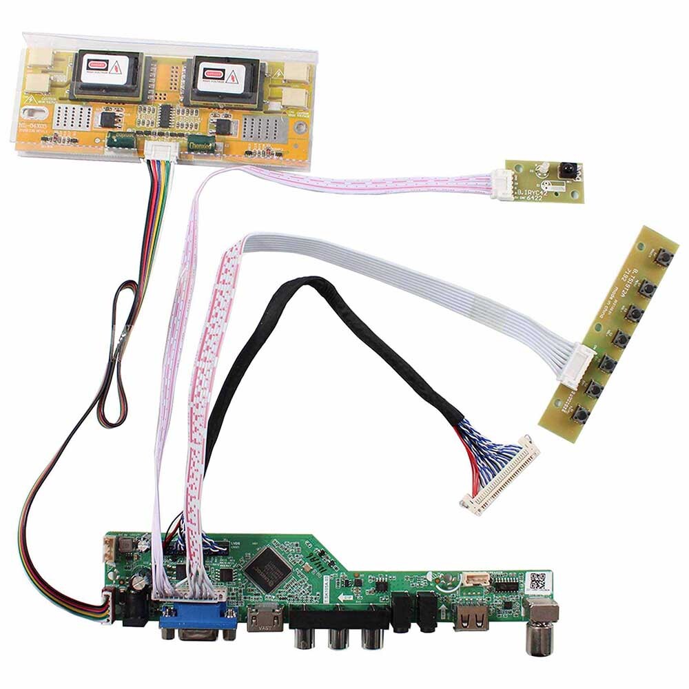 TV HD  VGA AV USB  LCD Control Board For M201EW02 V1 M220EW01 V2 1680x1050 LCD