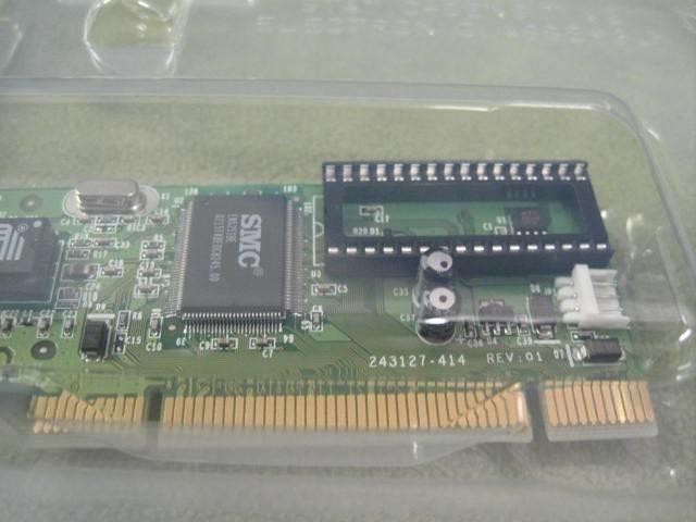 NEW SMC SMC1255TX NETWORK ADAPTER ETHERNET w/ WOL CABLE